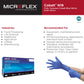 Microflex® Cobalt® Nitrile Exam Glove, Medium, Blue N192