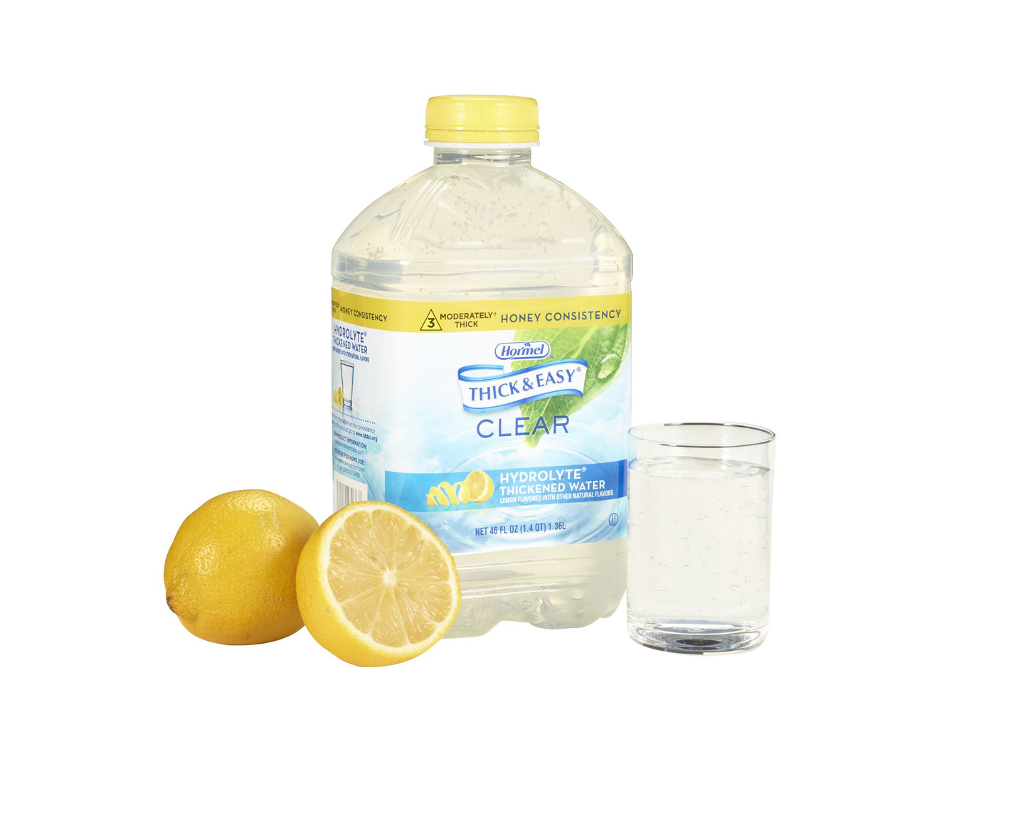 Thick & Easy® Hydrolyte® Honey Consistency Lemon Thickened Water, 46-oz. 27076