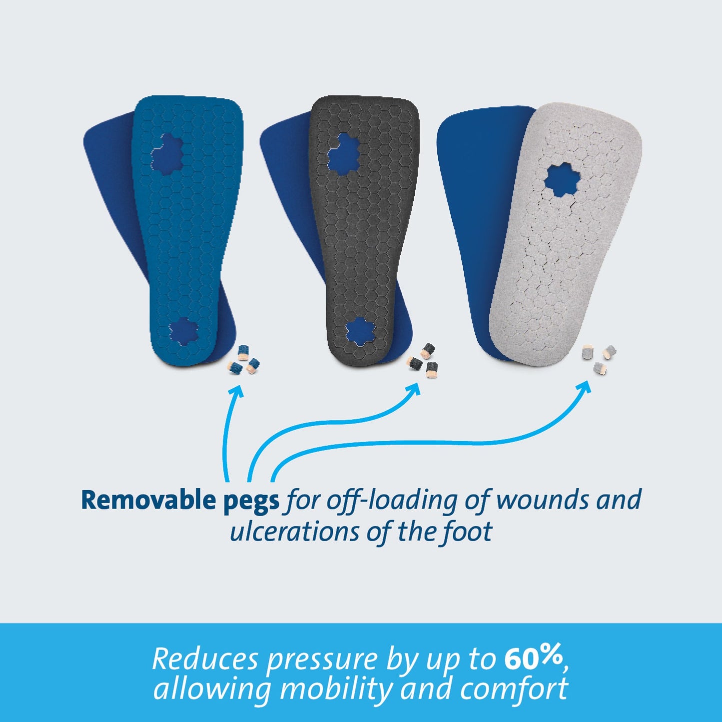 Darco International PegAssist™ Insole, Extra Large PTQM4