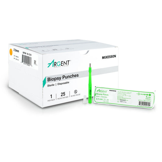Biopsy Punch McKesson Argent™ Dermal 2.5 mm - 16-1310
