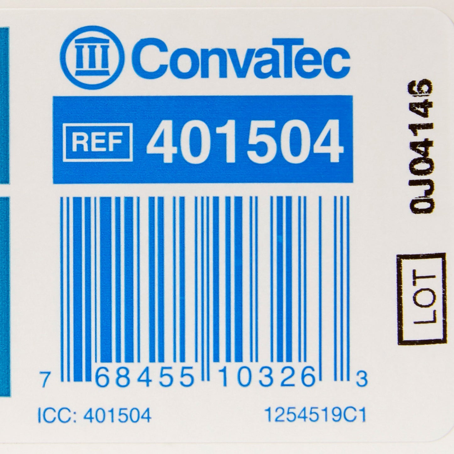 Sur-Fit Natura® Two-Piece Opaque Colostomy Pouch, 12-Inch Length, 2¾ Inch Flange 401504