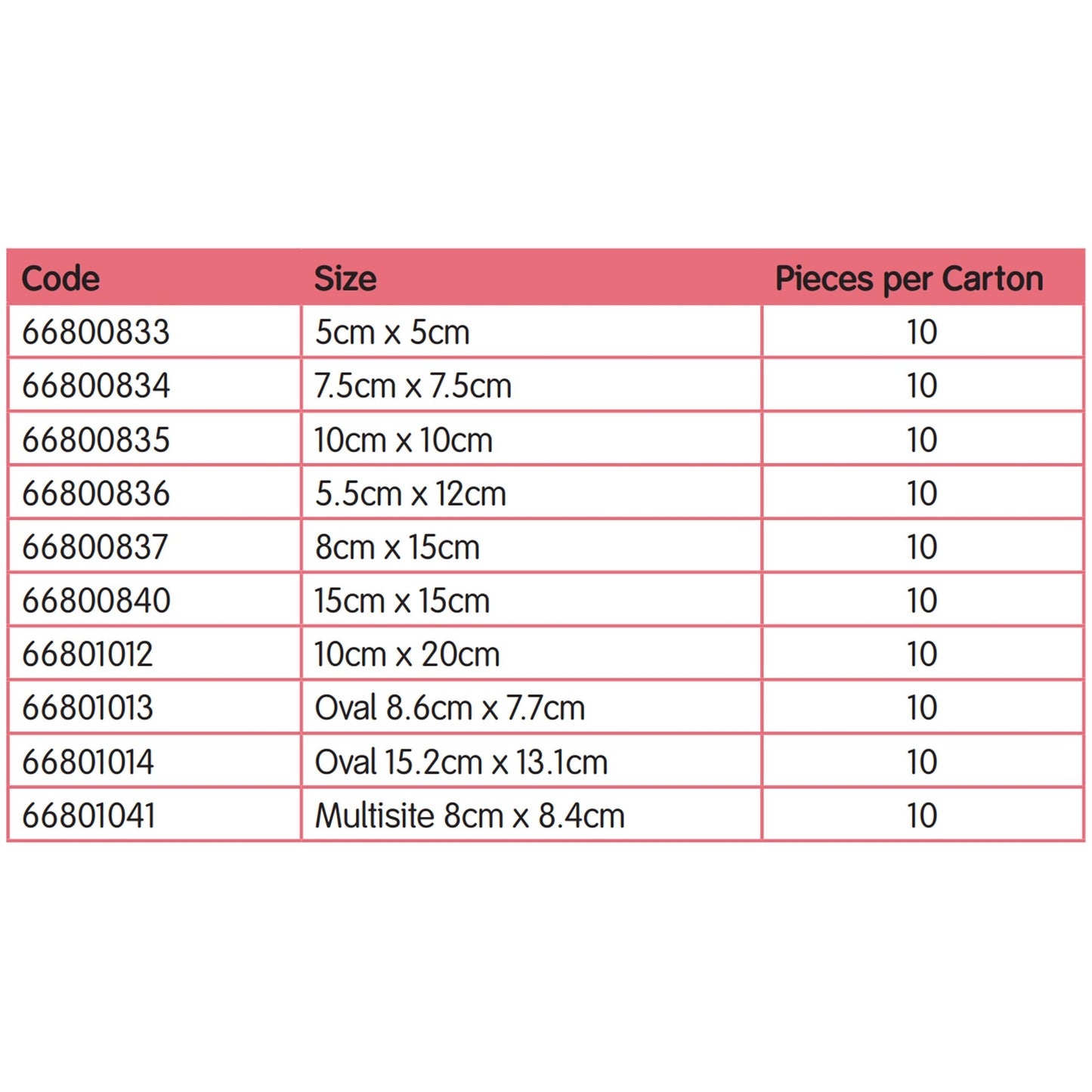 Allevyn™ Gentle Border Lite, 5 x 5 Centimeter 66800833