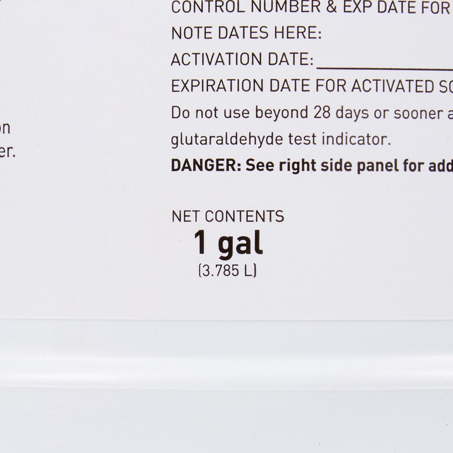 McKesson Glutaraldehyde High Level Disinfectant, 1 gal Jug 68-102800