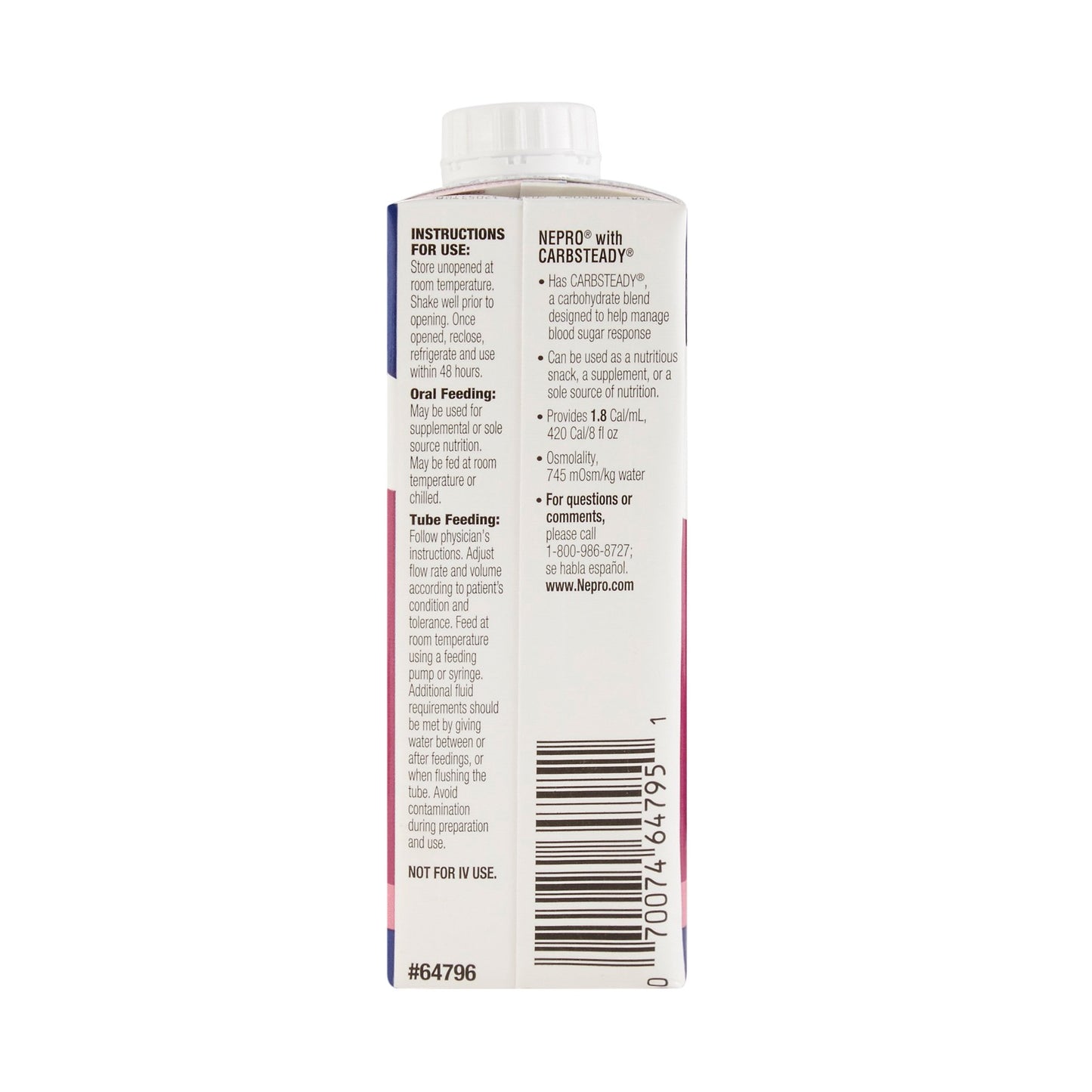 Nepro® with Carbsteady® Mixed Berry Therapeutic Nutrition for those on Dialysis 64796