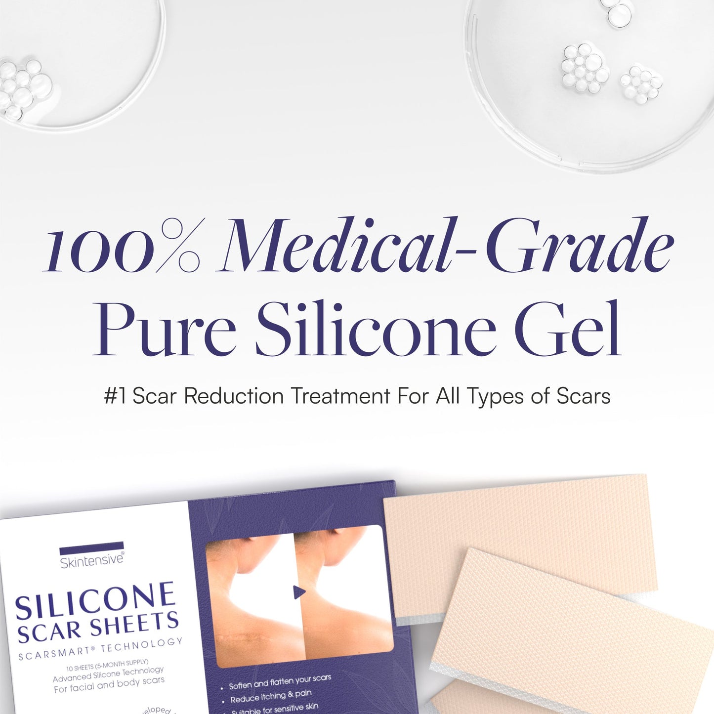 Skintensive® Silicone Scar Sheets SK-0010