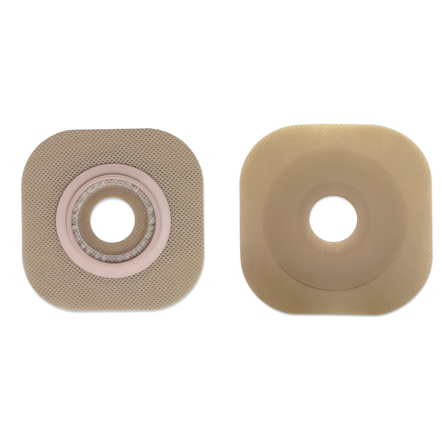 Ostomy Barrier New Image™ Flextend™ Precut, Extended Wear Without Tape 44 mm Flange Green Code System Hydrocolloid 1-1/4 Inch Opening - 16106