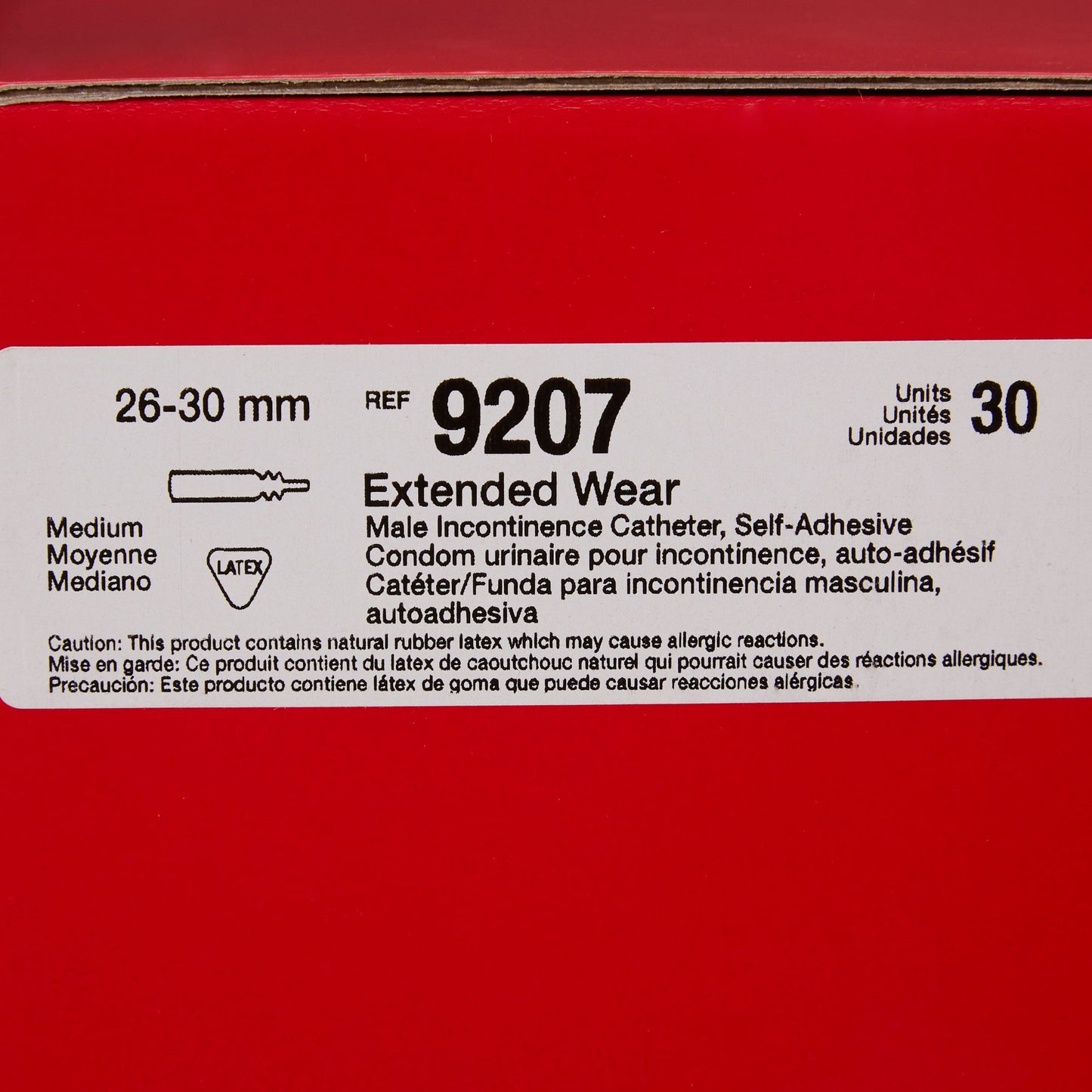 Hollister Extended™ Male External Catheter, Medium 9207