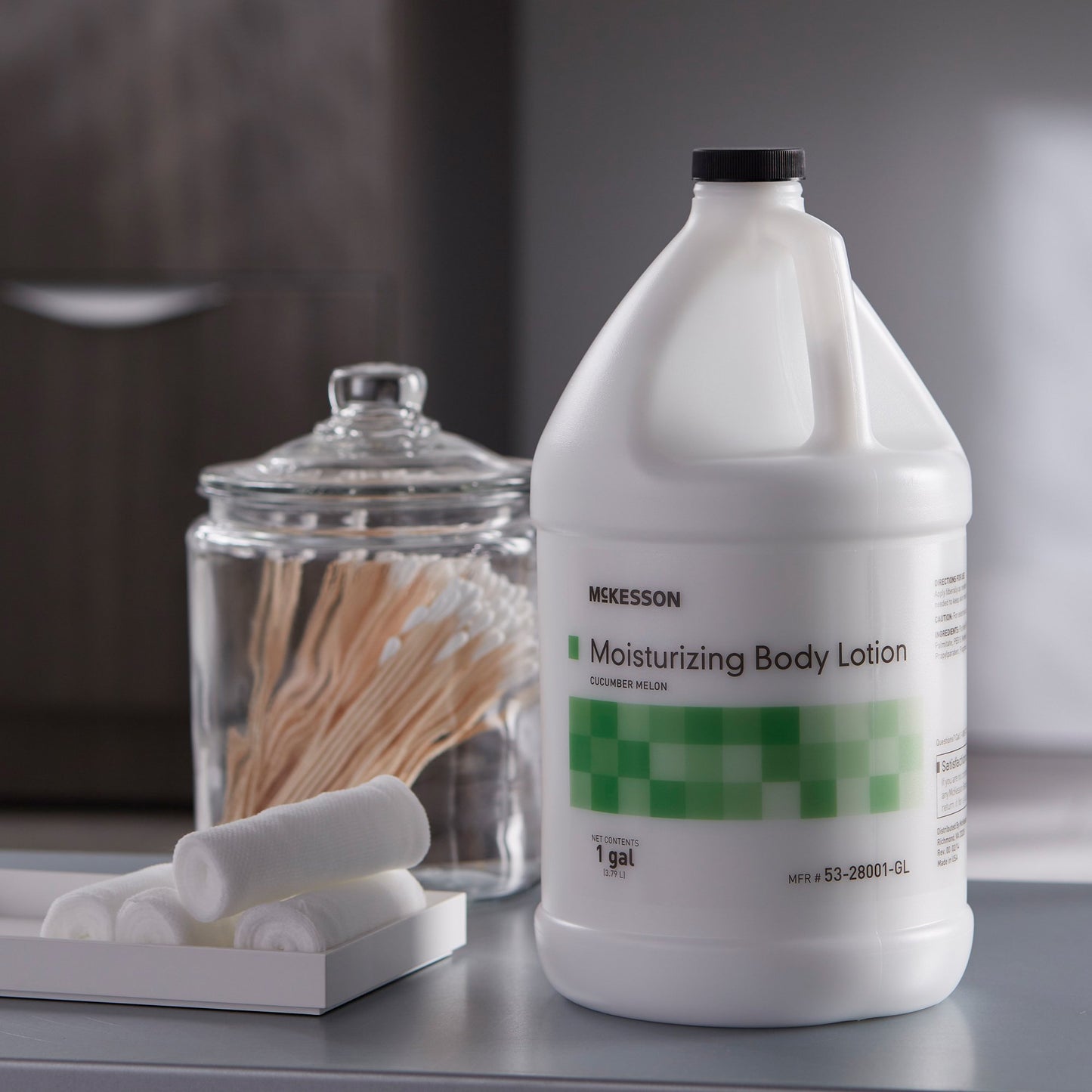McKesson Moisturizer, Cucumber Melon Scent, 1 gal Jug 53-28001-GL