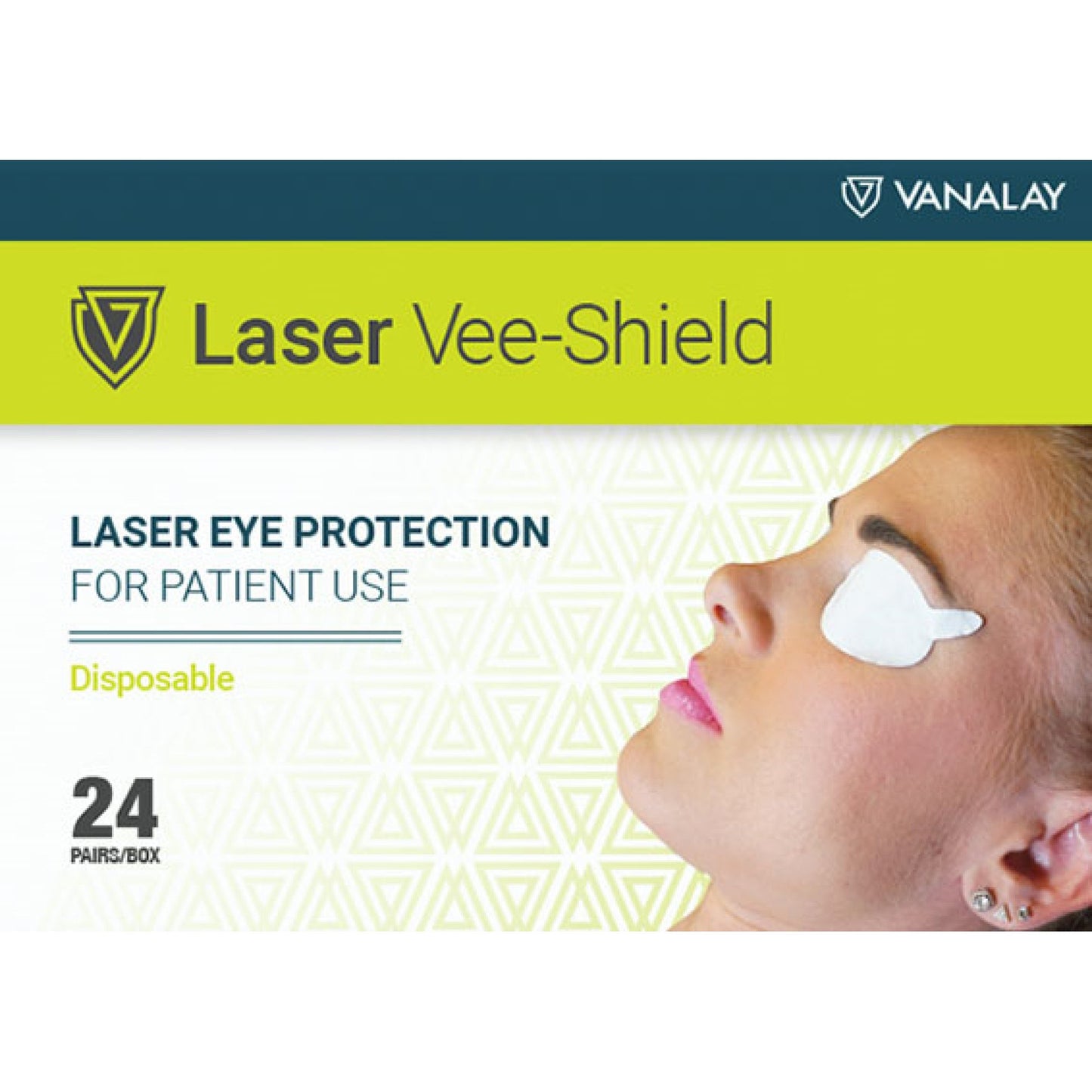 Vee-Shield Laser Eye Protector, One Size Fits Most 816023