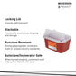 McKesson Prevent® Multi-purpose Sharps Container, 1 Gallon, 5 x 10 x 7 Inch 101-8703