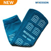 Slipper Socks McKesson Unisex Adult One Size Fits Most Single Tread Single Patient Use Teal 16-OS-1069