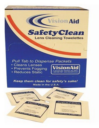 Radians VisionAid SafetyClean Lens Cleaning Towelettes 19041637