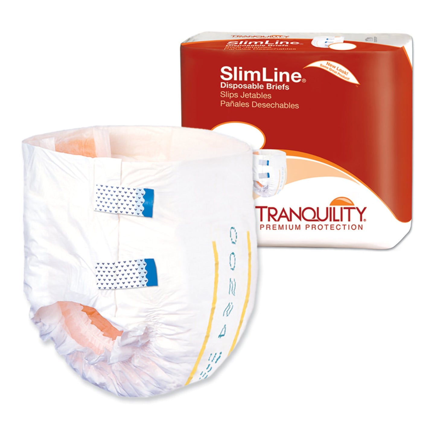 Tranquility® SlimLine® Heavy Protection Incontinence Brief, Large 2132