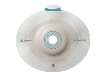 Ostomy Barrier SenSura® Mio Flex Precut, Standard Wear Elastic Adhesive 50 mm Flange Red Code System 25 mm Opening - 16485