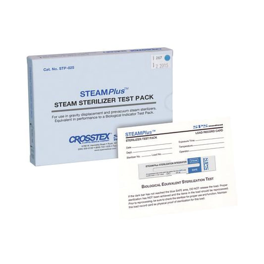 SPS Medical Supply STEAMPlus Sterilization Chemical Integrator Pack, 4 Inch, Class 5 STP-025, Pack of 1