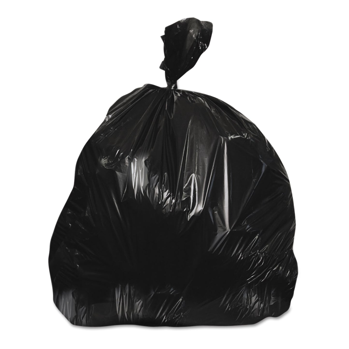 Trash Bag Heritage™ 10 gal. Black LLDPE 0.35 mil 23 X 24 Inch Star Seal Bottom Dispenser Box - HERH4823RK
