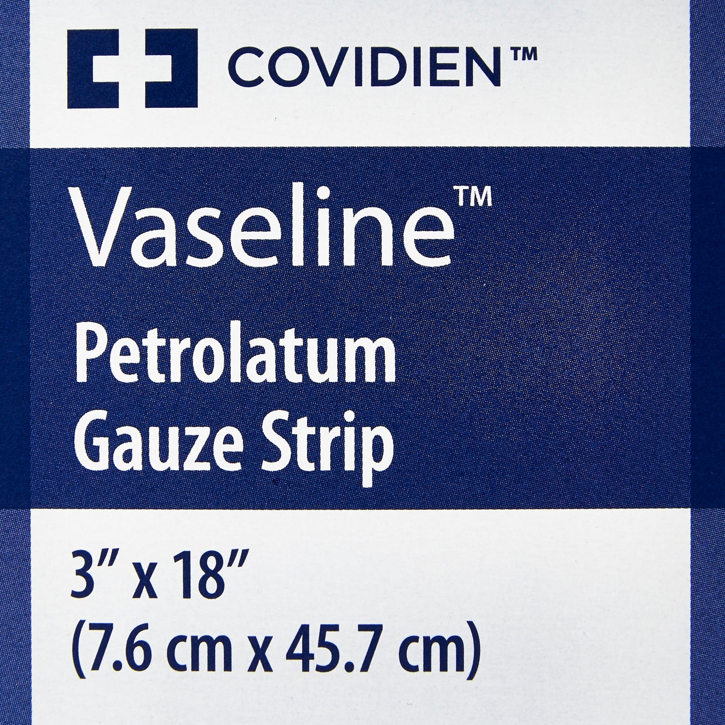 Vaseline® Petrolatum Impregnated Dressing, 3 x 18 Inch 8884414600