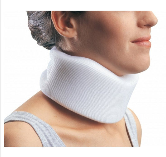 Cervical Collar ProCare® Universal Contoured / Medium Density Adult One Size Fits Most One-Piece 3 Inch Height 24 Inch Length 10-1/2 to 24 Inch Neck C