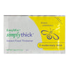 Food and Beverage Thickener SimplyThick® Easy Mix 96 Gram Individual Packet Unflavored Gel IDDSI Level 3 Moderately Thick/Liquidized - STBULK25L3