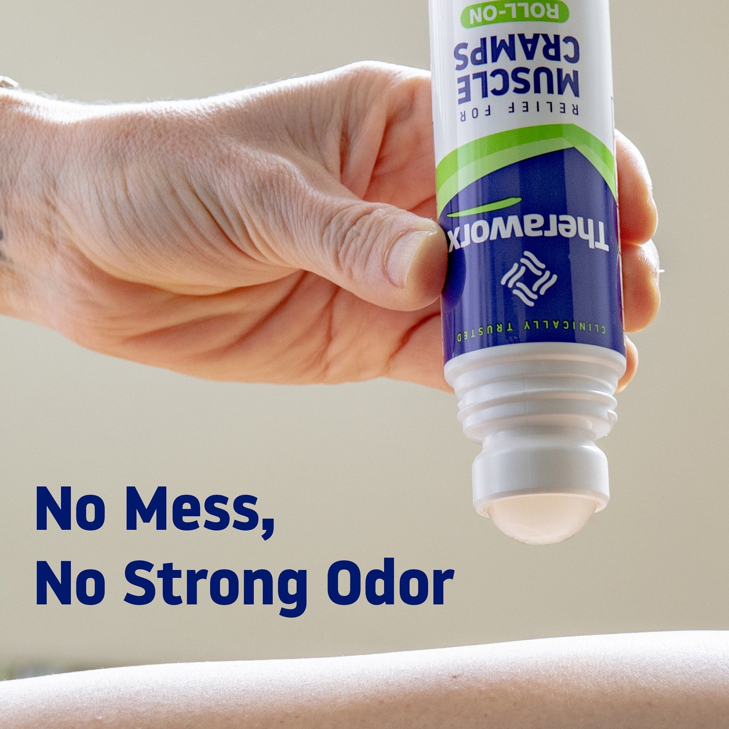 Theraworx® Relief for Muscle Cramps Roll-On 02-146-4X4