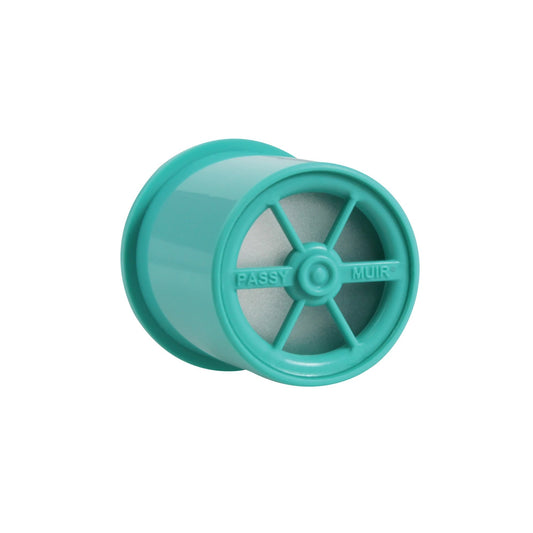 Passy-Muir PMV Tracheostomy & Ventilator Swallowing and Speaking Valve, Aqua PMV007, 1 Each