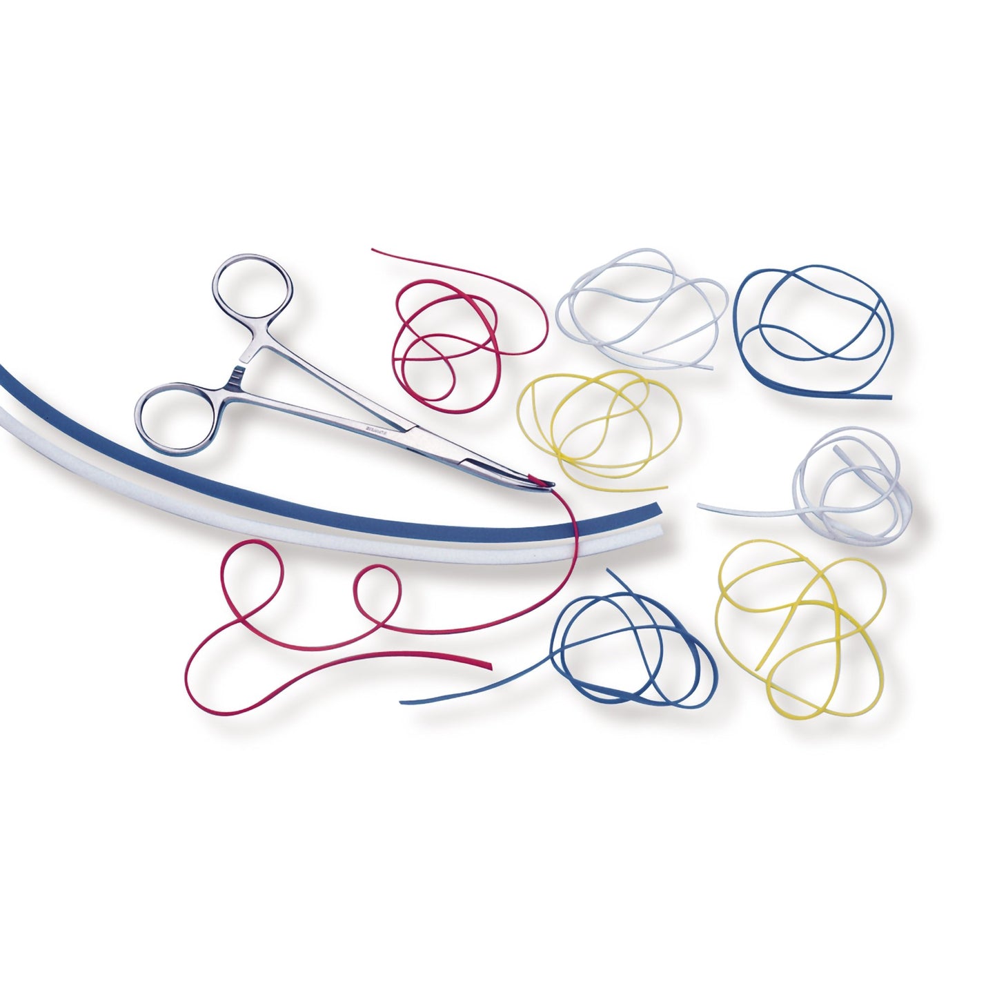 Vessel Loop McKesson Maxi Yellow Silicone Radiopaque Sterile 0.04 X 16 Inch - 19-11013