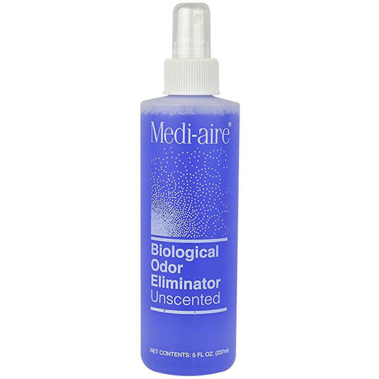 Deodorizer Medi-aire® Biological Odor Eliminator Liquid 8 oz. Bottle Unscented - 7018U