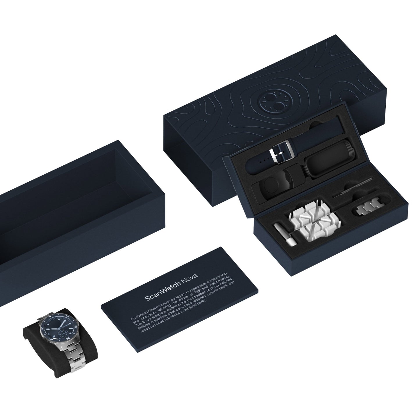 ScanWatch Health Data Withinggs® NOVA 42 mm LED Display HWA10-MODEL 7-ALL-INT