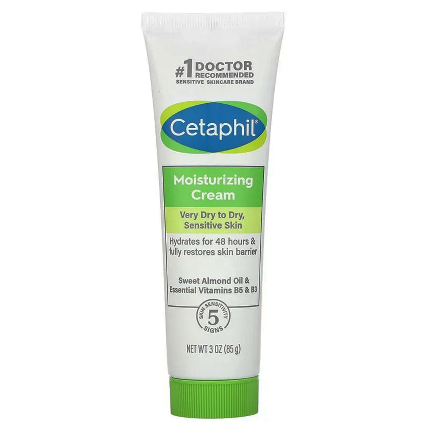 Hand and Body Moisturizer Cetaphil® 3 oz. Tube Unscented Cream 30299391753