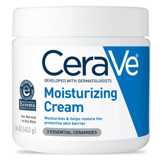 Hand and Body Moisturizer CeraVe® 16 oz. Jar Unscented Cream - 60600053766