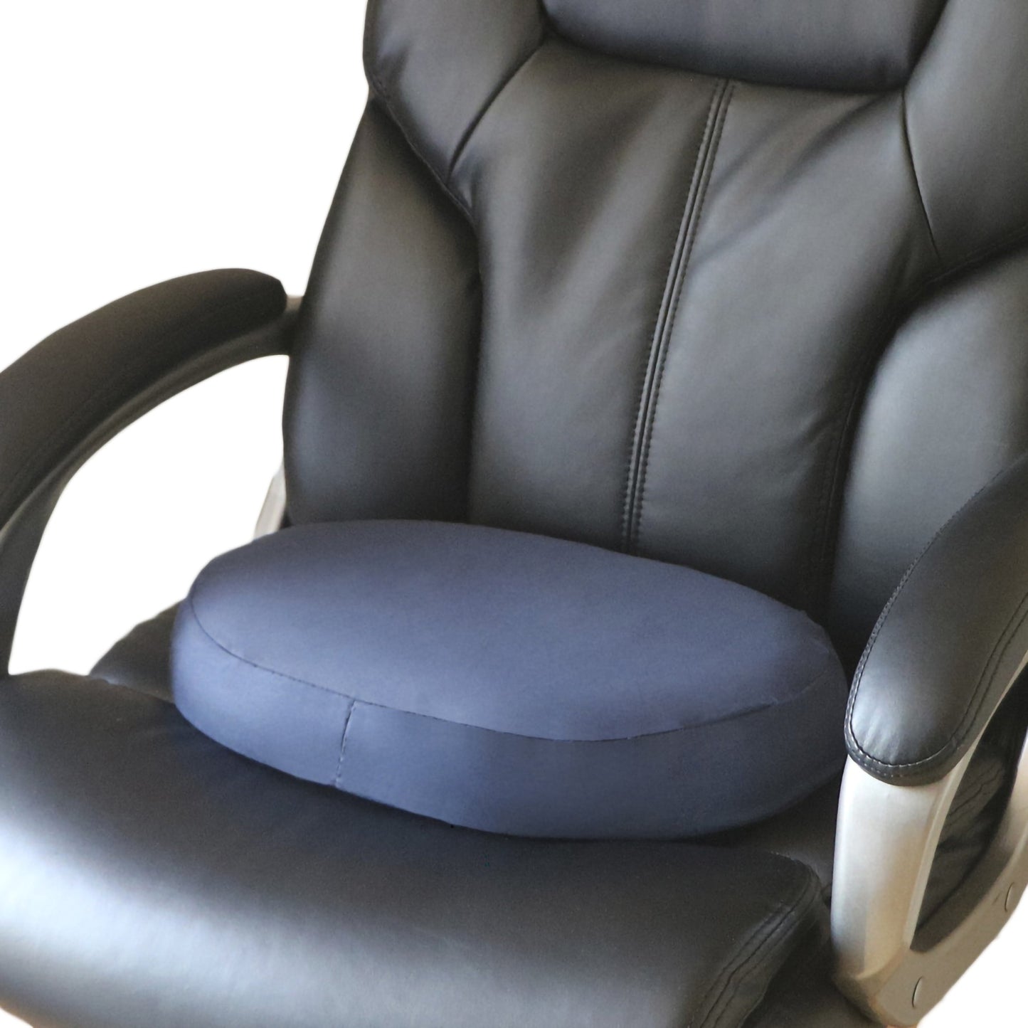 Mabis Healthcare Molded Foam Doughnut Seat Cushion, 16 Inch, Dark Blue 513-8016-2400