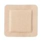 McKesson Silicone Adhesive with Border Silicone Foam Dressing, 4 x 4 Inch 4843