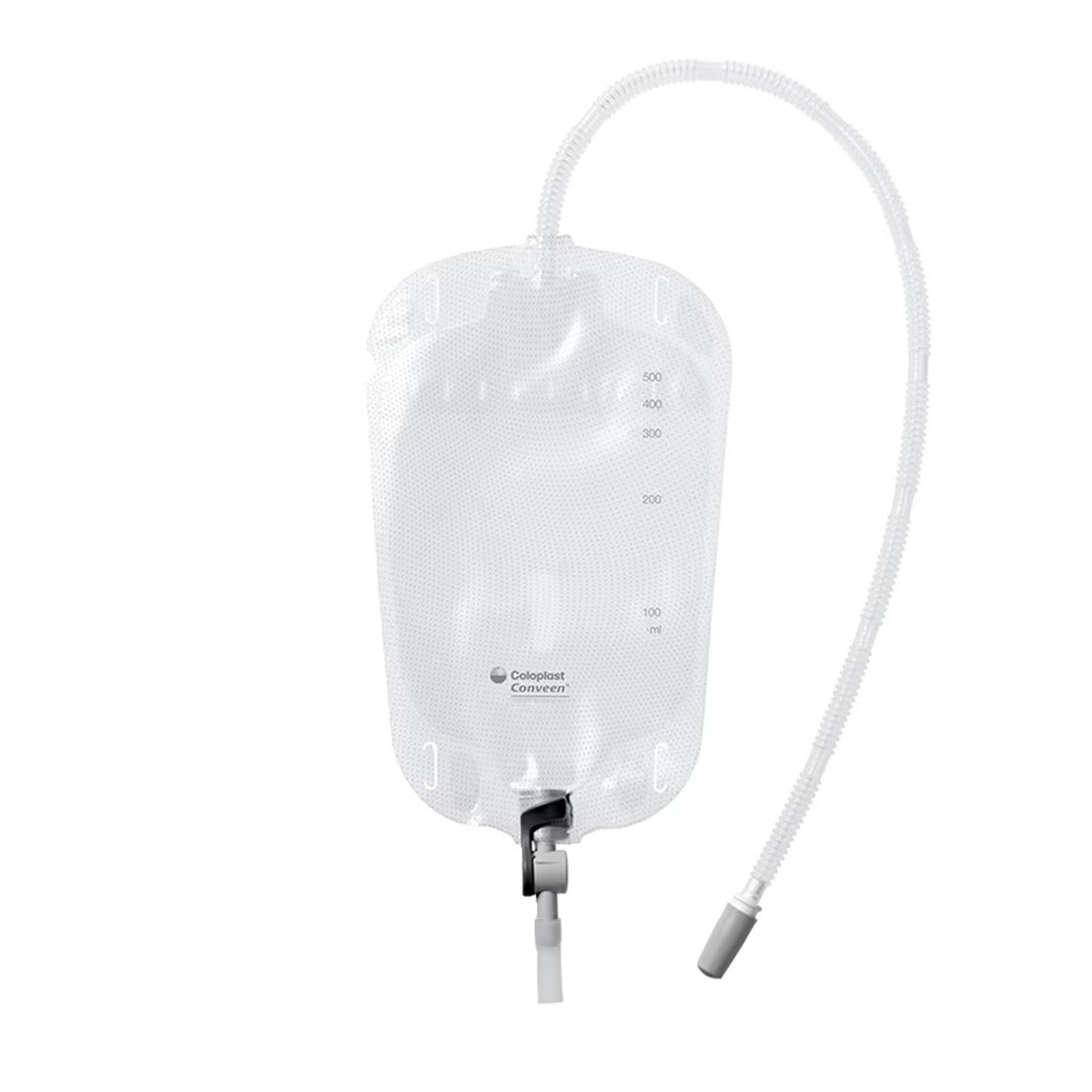 Urinary Leg Bag Conveen® Security+ Anti-Reflux Valve Sterile 1,000 mL Vinyl / Flocked - 21054
