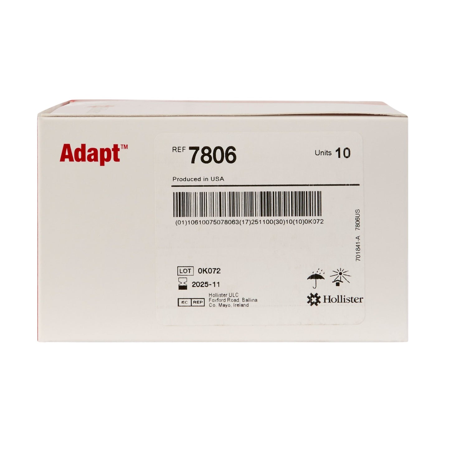 Adapt™ Colostomy Skin Barrier Ring, 4 Inch 7806