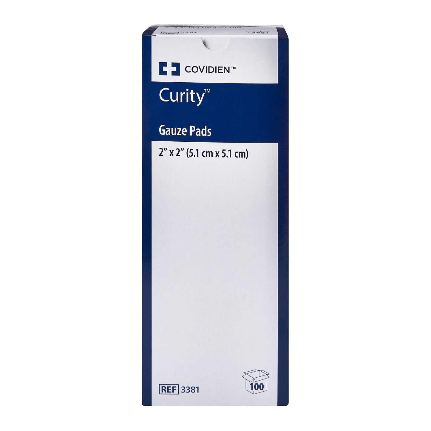 Curity™ Sterile Gauze Sponge, 2 x 2 Inch, 12-Ply 3381