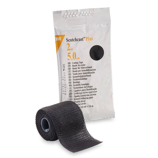 3M™ Scotchcast™ Plus Black Cast Tape, 2 Inch x 4 Yard 82002A
