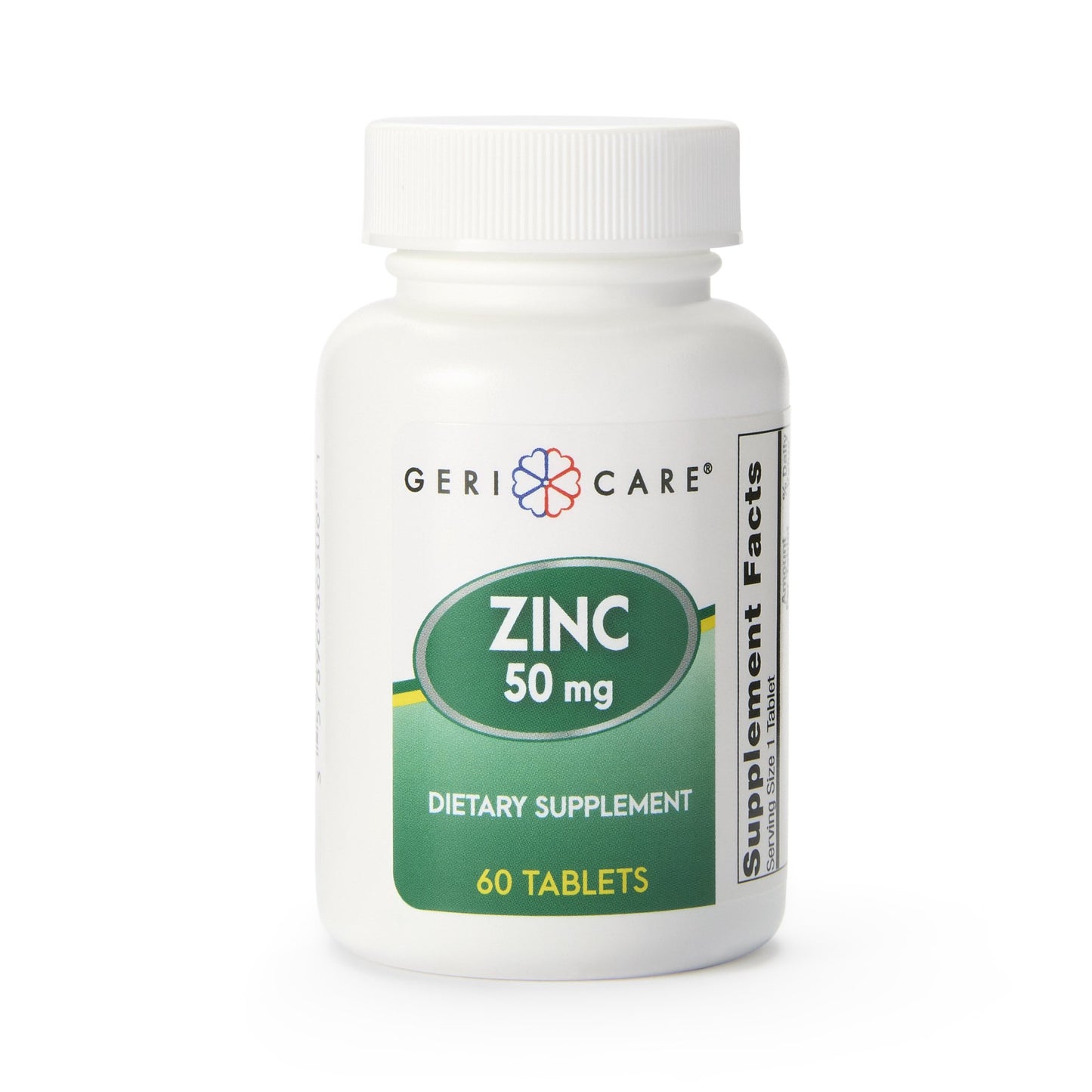 Mineral Supplement Geri-Care® Zinc Sulfate 50 mg Strength Tablet 60 per Bottle - 865-06-GCP