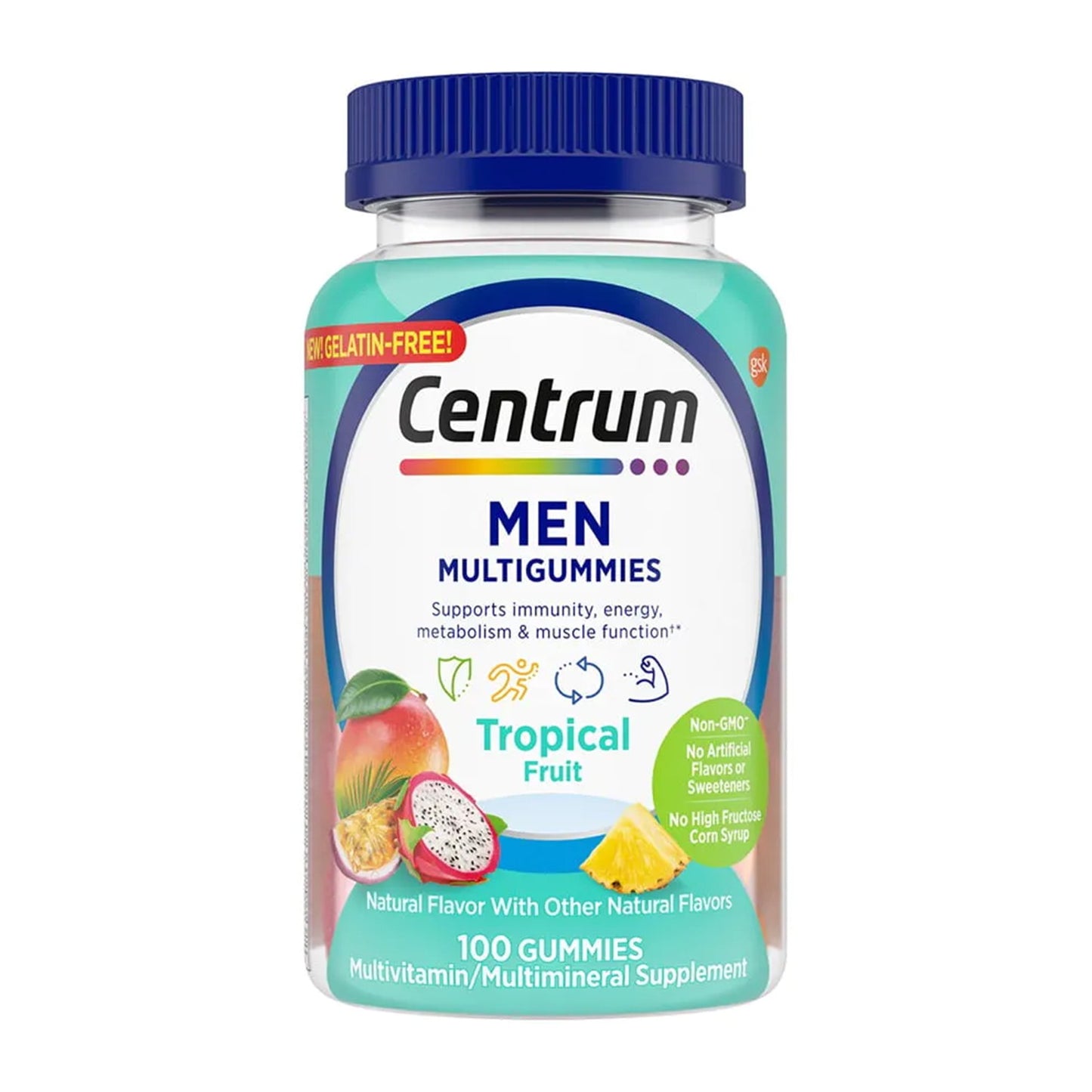 Centrum Men MultiGummies Assorted Natural Fruit Flavors 30573128635