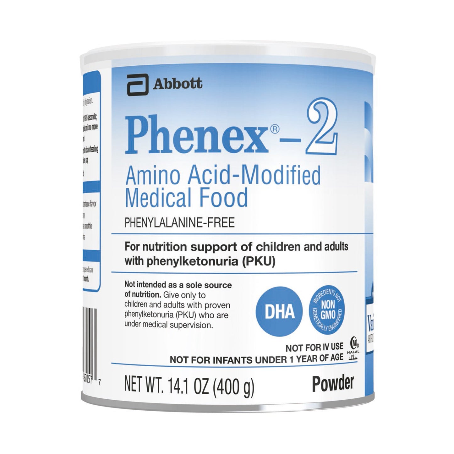 Oral Supplement Phenex®-2 Vanilla Flavor Powder 14.1 oz. Can - 67056
