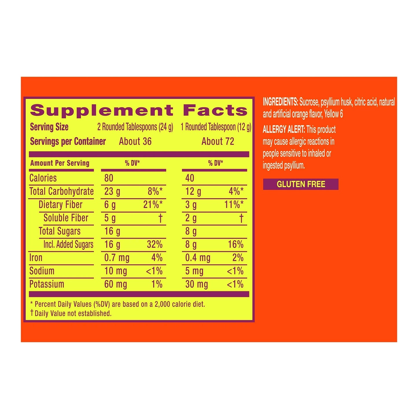 Metamucil Psyllium Husk Fiber Supplement 37000002306