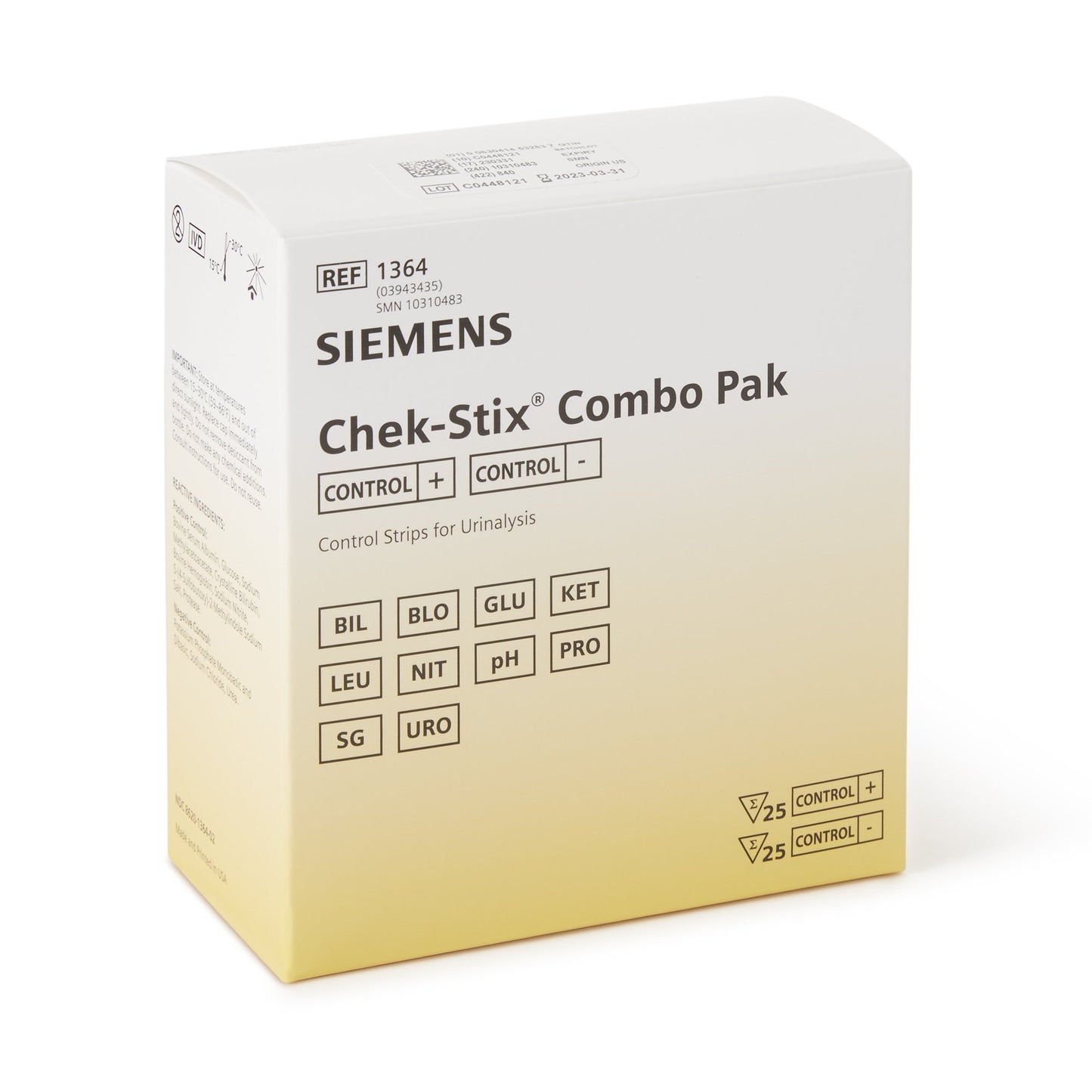 Chek-Stix™ Control Set for Siemens Reagent Strips and Tablets for Urinalysis 10310483