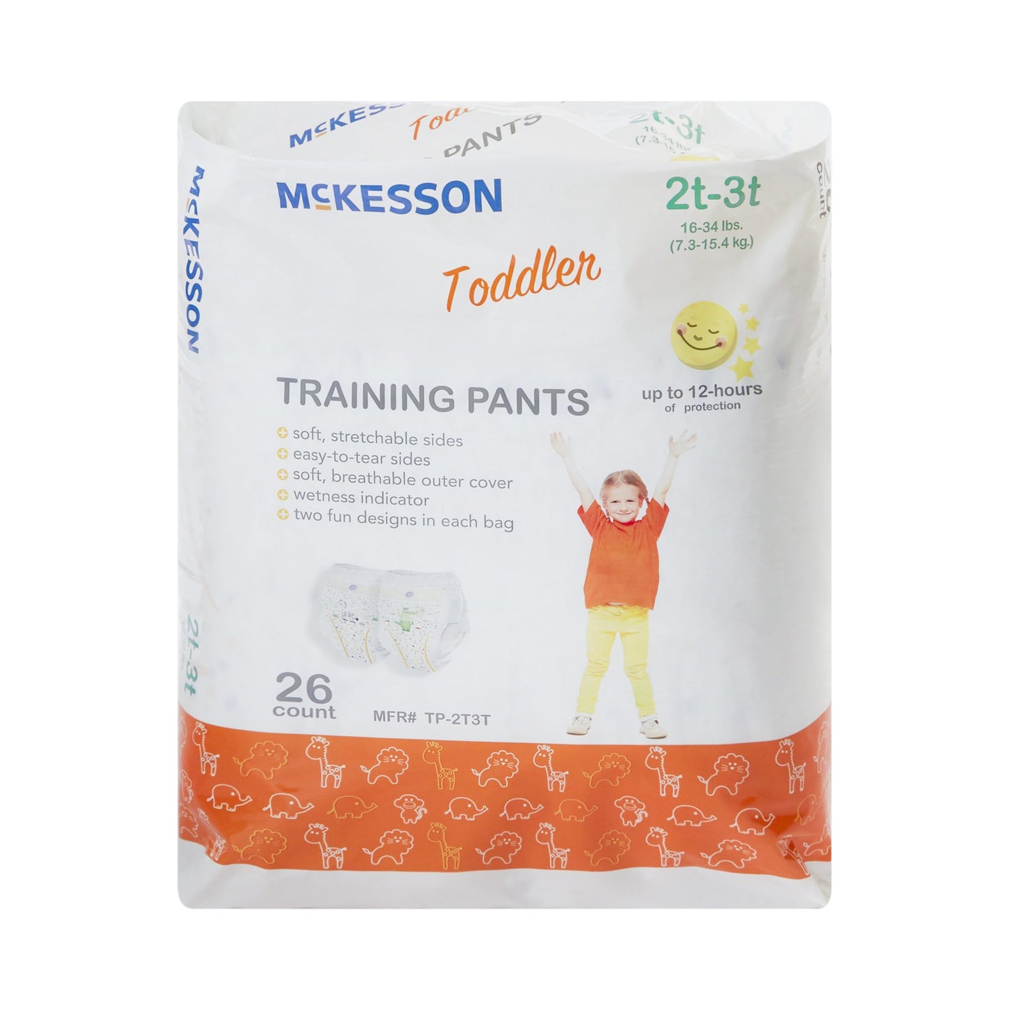 McKesson Training Pants, 2T to 3T TP-2T3T