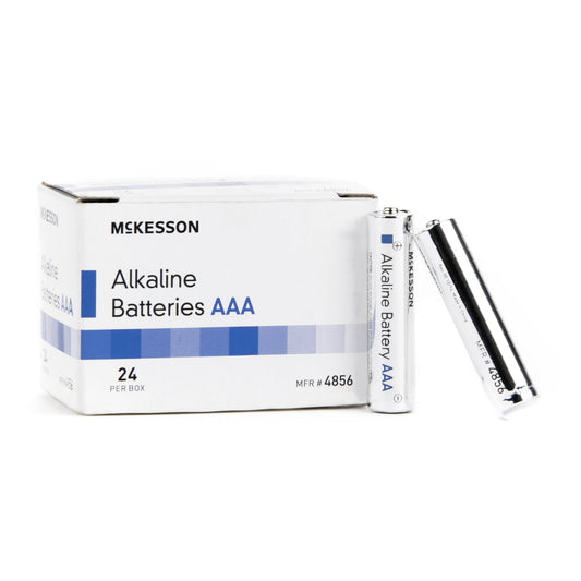 McKesson Brand McKesson Alkaline Battery, AAA Cell 4856, Box of 24