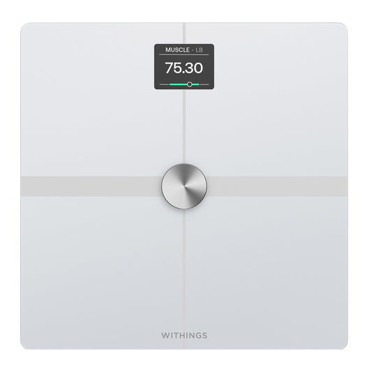 Withings Body Smart Wi-Fi Smart Scale, White WBS13-WHITE-ALL-INTER