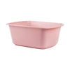 Medegen Medical Products LLC Medegen Medical Wash Basin, Rectangular, 7 Quart, Rose H362-10, 1 Each