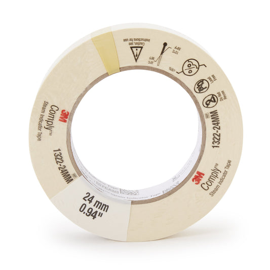 3M™ Comply™ Steam Indicator Tape, Lead-Free 1322-24MM