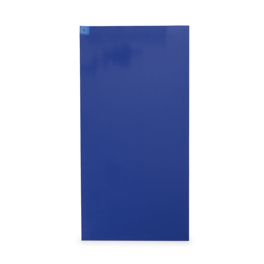 Adhesive Floor Mat Poly Tack 18 x 36 Inch Blue Polyethylene Film - K-101B