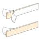 Urofoam®-1 Adhesive Foam Strips for use with Male External Catheters 5100