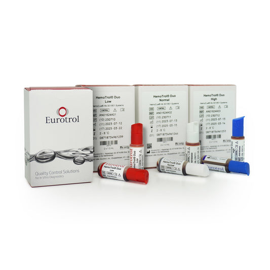 Assayed Control Hemotrol Duo Hemoglobin Normal Level 2 X 1 mL 287.002.002