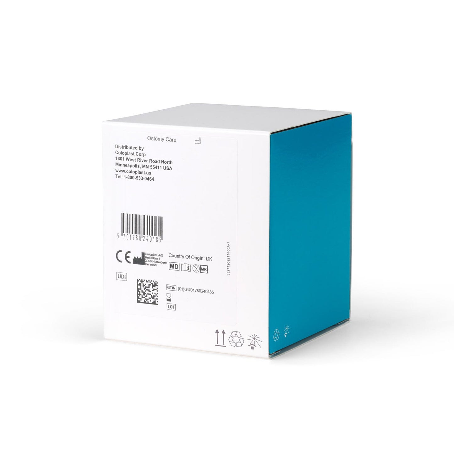 Ostomy Seal Brava® Convex, Starter Hole 1-3/16 Inch (30mm) 12092